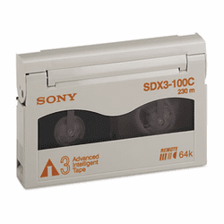 SONSDX3100C 8 mm AIT-3 Cartridge, 230m, 100GB Native/260GB Compressed Capacity By SONY ELECTRONICS, INC.
