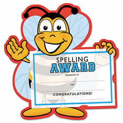SOUMAK6 Motivations Spelling Bee Certificate Award Kit and Holder, 8.5 X 5.5, 10/pk By SOUTHWORTH CO.