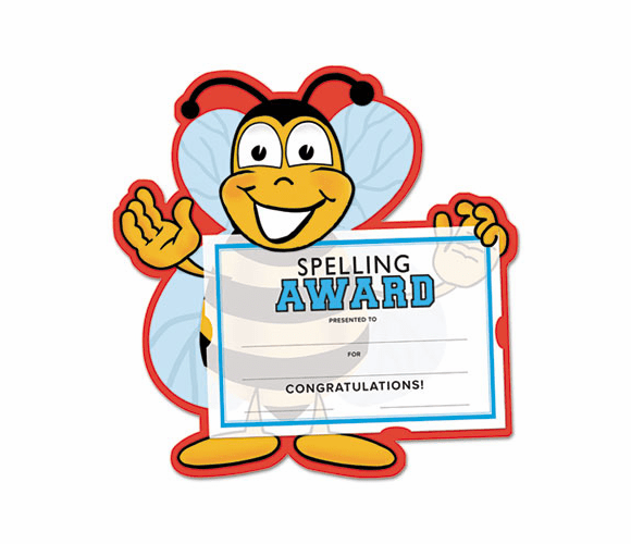 SOUMAK6 Motivations Spelling Bee Certificate Award Kit and Holder, 8.5 X 5.5, 10/pk By SOUTHWORTH CO.