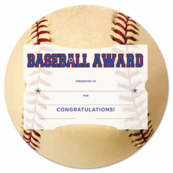 SOUMSK2 Motivations Baseball Sports Certificate Award Kit and Holder, 8.5 X 5.5, 10/pk By SOUTHWORTH CO.