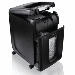 Stack-and-Shred 300M Hands Free Shredder, Micro-Cut, 300 Sheets By Swingline