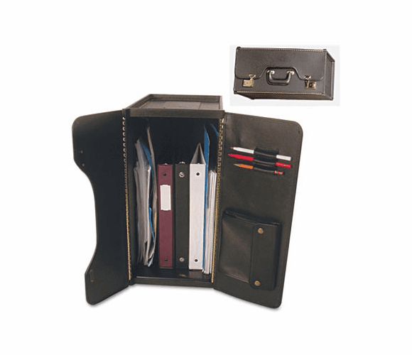 STB251318BLK Tufide Catalog Case, Vinyl, 18-1/4 x 8-3/4 x 13-1/2, Black By BOND STREET LTD.