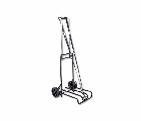 STB390007BLK Luggage Cart, 250lb Capacity, 12-1/4 x 13 Surface, Black/Chrome By BOND STREET LTD.