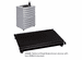 Steel Caster Base for B-Size Plan File Cabinet 4946BL By Safco