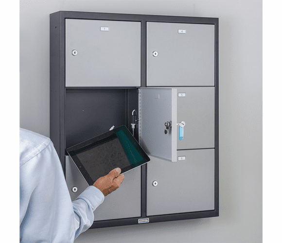 STG23-260430K Snapcharge Tablet Locker (6 Doors) By Precision Locker