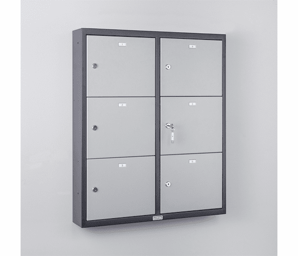 STL23-260430PK Commander� Pistol Locker (6 Doors) By Precision Locker