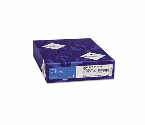 STT300220 25% Cotton Business Stationery, 24 lbs., 8-1/2 x 11, Bright White, 500/Ream By MOHAWK FINE PAPERS