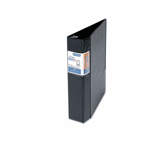 STW29031 Quick Fit D-Ring Binder, 2" Capacity, Black By STRIDE WRITING