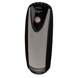 SUNSCH8211UM Ceramic Tower Heater, 1000W - 1500W,Black By HOLMES PRODUCTS