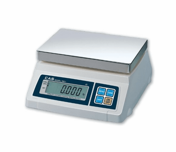 SW-1RS POS Interface Scale, 10LB or 20LB By CAS