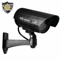 SWDC1100B 5 Inch IR Dummy Camera Black By Streetwise Security Products