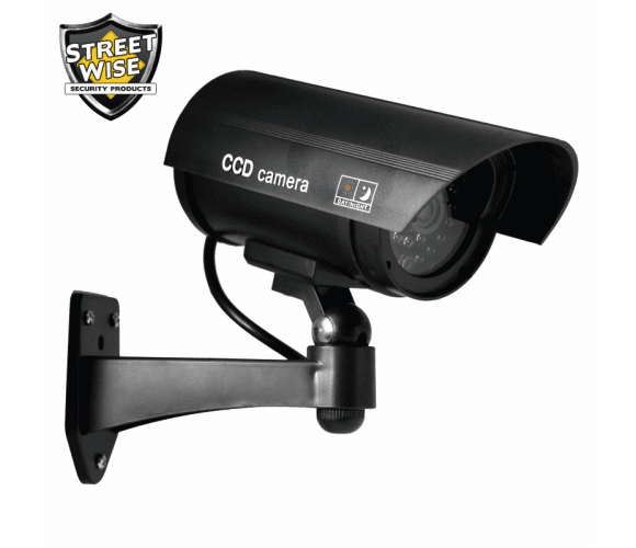 SWDC1100B 5 Inch IR Dummy Camera Black By Streetwise Security Products