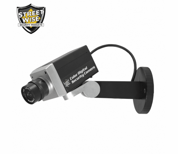 SWDCIA Dummy Camera with Intruder Alert By Streetwise Security Products