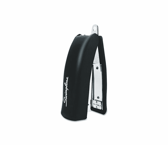 SWI09901 Soft Grip Hand Stapler, 20-Sheet Capacity, Black By ACCO BRANDS, INC.
