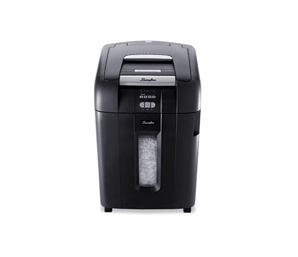 SWI1757577 Stack-and-Shred 500X Heavy-Duty Cross-Cut Shredder, 500 Sheet Capacity By SWINGLINE