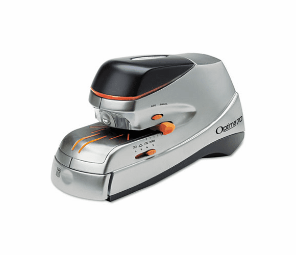 SWI48210 Optima Electric Stapler, 70-Sheet Capacity, Silver By ACCO BRANDS, INC.