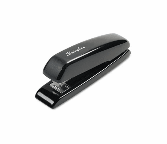 SWI64601 Durable Full Strip Desk Stapler, 20-Sheet Capacity, Black By ACCO BRANDS, INC.
