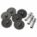 SWI74857 Replacement Head Punch Set, Three Heads/Five Discs, 9/32 Diameter Hole, Gray By ACCO BRANDS, INC.