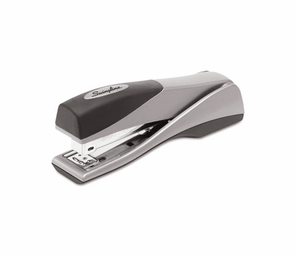 SWI87811 Optima Grip Full Strip Stapler, 25-Sheet Capacity, Silver By ACCO BRANDS, INC.