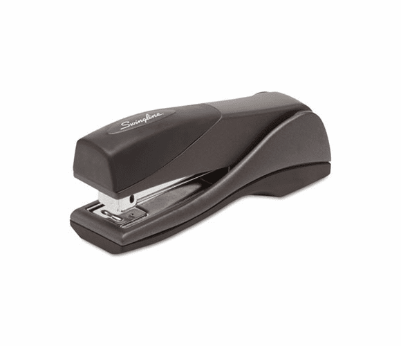 SWI87815 Optima Grip Compact Stapler, 25-Sheet Capacity, Graphite By ACCO BRANDS, INC.