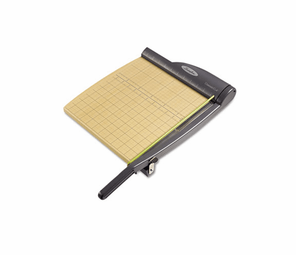 SWI9112 ClassicCut Pro Paper Trimmer, 15 Sheets, Metal/Wood Composite Base, 12" x 12" By ACCO BRANDS, INC.