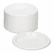 TBL9644WH Plastic Dinnerware, Plates, 9" Diameter, White, 125/Pack By TABLEMATE PRODUCTS, CO.