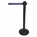 TCO11611 Adjusta-Tape Crowd Control Posts, Steel, 40" High, Black, 2/Box By TATCO