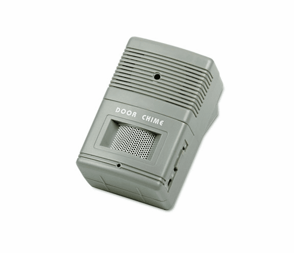 TCO15300 Visitor Arrival/Departure Chime, Battery Operated, 2-3/4w x 2d x 4-1/4h, Gray By TATCO