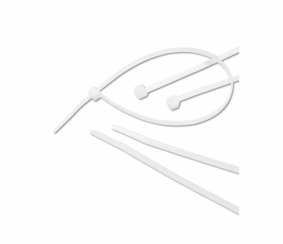 TCO22300 Tamper-Proof Nylon Cable Ties, 11 x 3/16, 500 Ties By TATCO