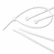 TCO22300 Tamper-Proof Nylon Cable Ties, 11 x 3/16, 500 Ties By TATCO