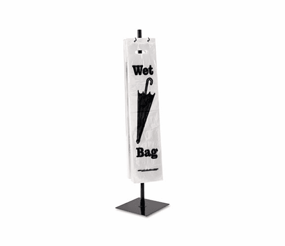 TCO57019 Wet Umbrella Stand, 10w x 10d x 40h, Powder Coated Steel, Black By TATCO