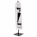 TCO57019 Wet Umbrella Stand, 10w x 10d x 40h, Powder Coated Steel, Black By TATCO
