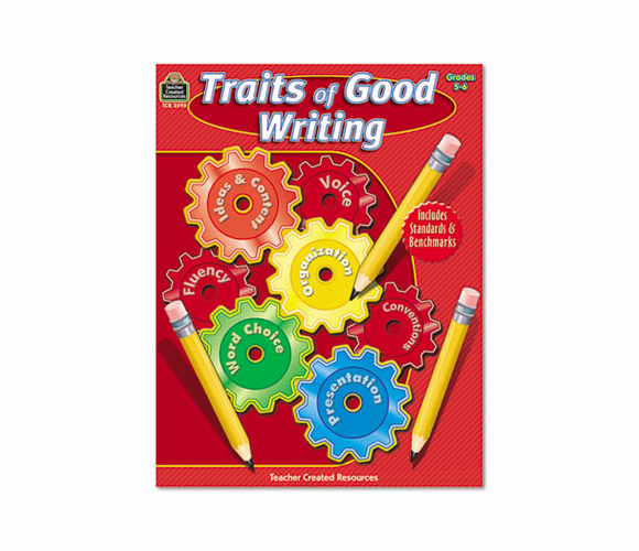 TCR3593 Traits of Good Writing, Grades 5-6, 144 Pages By TEACHER CREATED RESOURCES