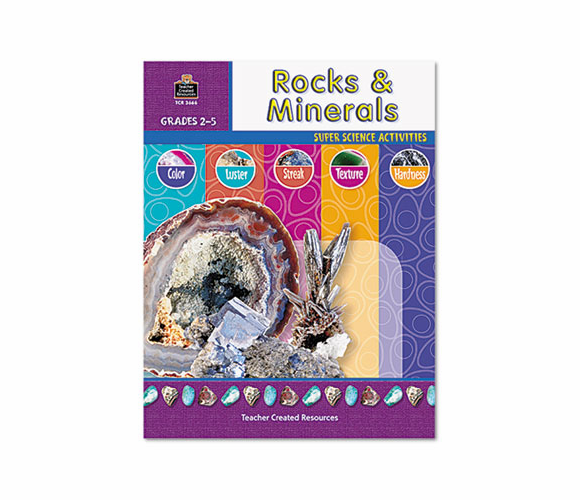 TCR3666 Super Science Activities/Rocks and Minerals, Grades 2-5, 48 Pages By TEACHER CREATED RESOURCES