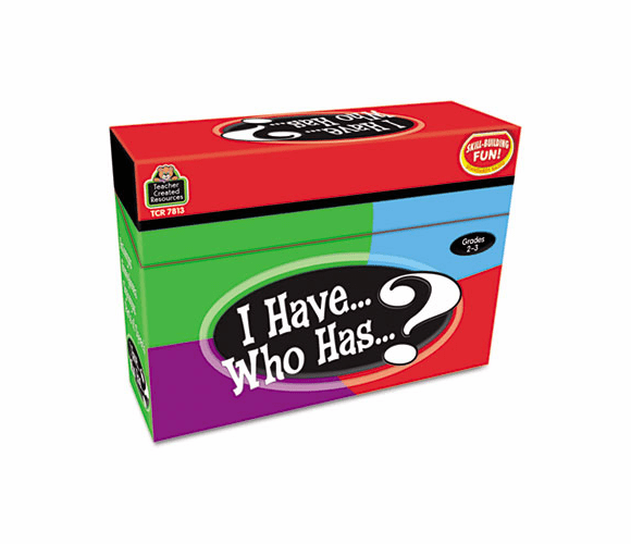 TCR7813 I Have Who Has Game, Grades 2-3, Class Play By TEACHER CREATED RESOURCES