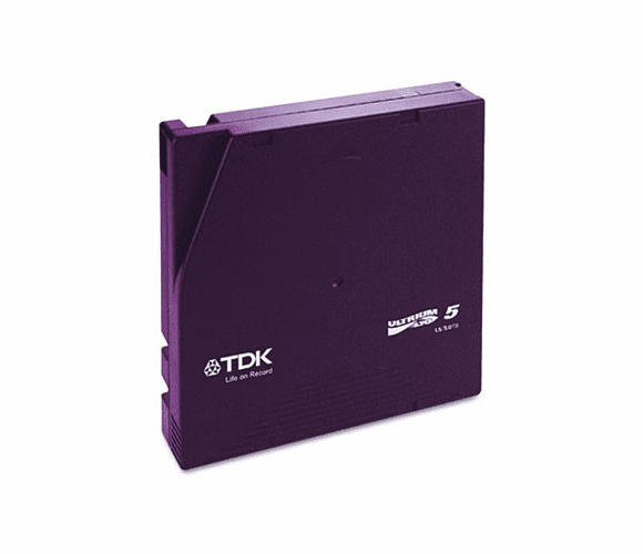 TDK61857 1/2" Ultrium LTO-5 Cartridge, 2775ft, 1.5TB Native/3TB Compressed Capacity By TDK ELECTRONICS