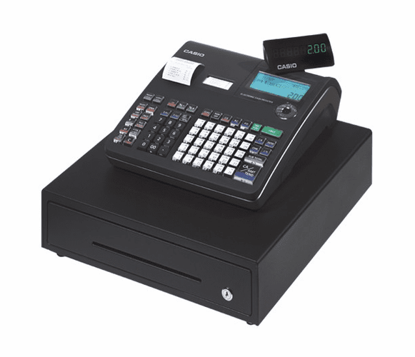 TE-1500 (PCR-T220S) Cash Register By Casio