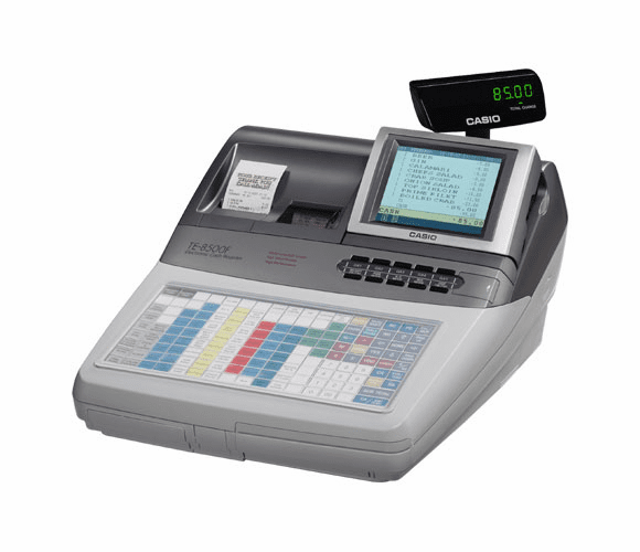 TE-8500F Cash Register By Casio