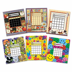 TCR9028 Individual Incentive Charts, 5-1/4 x 6, 6 Designs, 36/Each, 216/Pack By TEACHER CREATED RESOURCES