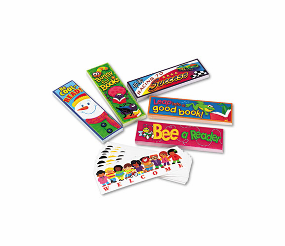 TEPT12906 Bookmark Combo Packs, Celebrate Reading Variety #1, 2w x 6h, 216/Pack By TREND ENTERPRISES, INC.
