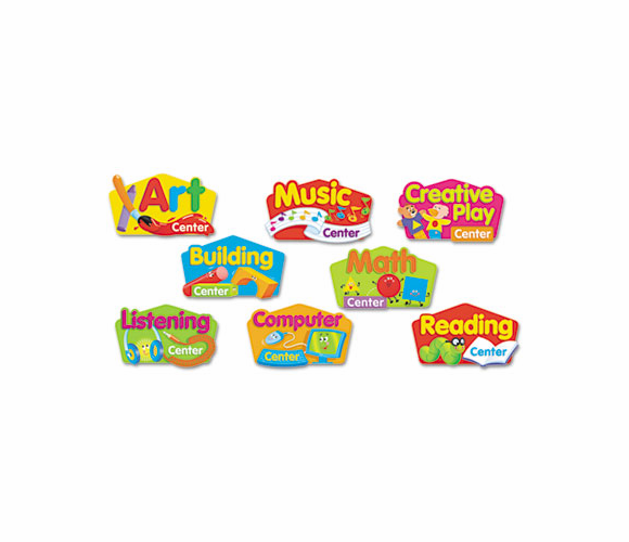 TEPT8702MP Primary Center Signs Mini Bulletin Board Set By TREND ENTERPRISES, INC.