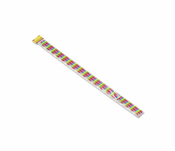 TEPT92908 Terrific Trimmers Border, 2 1/4 x 39" Panels, Color Collage Designs, 48/Set By TREND ENTERPRISES, INC.