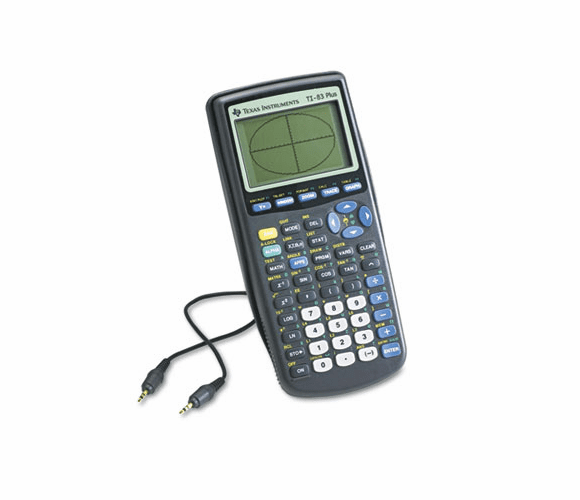 TEXTI83PLUS TI-83PLUS Programmable Graphing Calculator, 10-Digit LCD By TEXAS INSTRUMENTS
