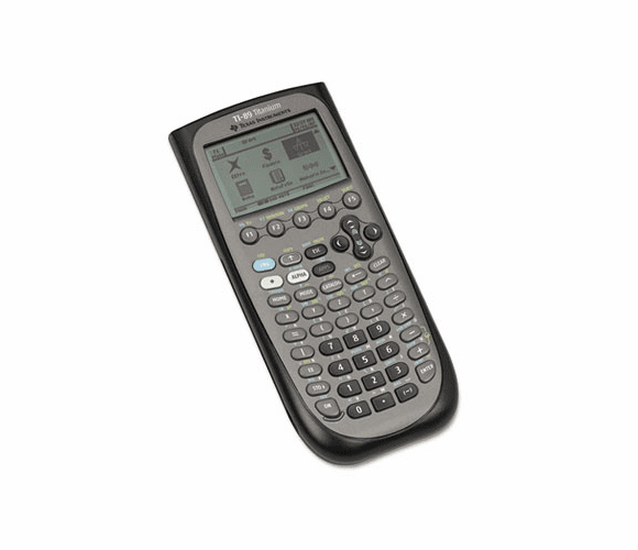 TEXTI89TITANIUM TI-89 Titanium Programmable Graphing Calculator, Pixel Display By TEXAS INSTRUMENTS