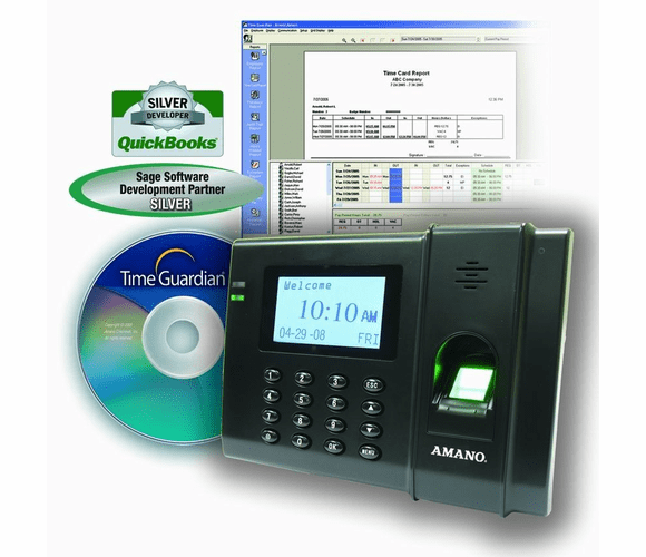 Time Guardian Biometric Fingerprint System By Amano