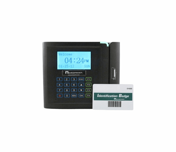 timeQplus Barcode System By Acroprint