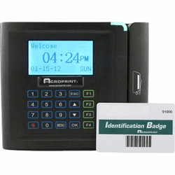 timeQplus Barcode Terminal ONLY By Acroprint
