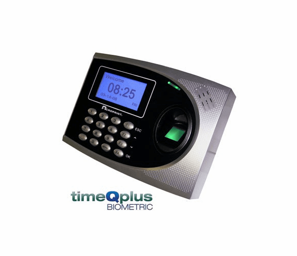 timeQplus Biometric Time Clock V4 (Ethernet) By Acroprint