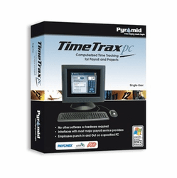 TimeTrax PC, 50 Employees By Pyramid Time Systems
