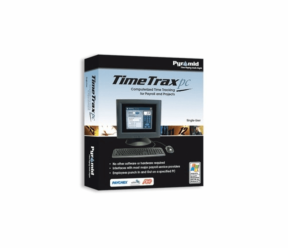 TimeTrax PC, 50 Employees By Pyramid Time Systems